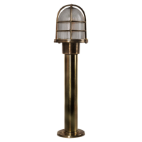 Ks Verlichting Terraslamp Caspian 60cm Antiek Messing   6752
