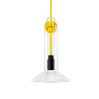 Knot Pendant Lamp Small Geel