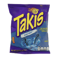 Taki's Chips Blue Heat   92.3 Gram